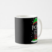 The Ps Elf Christmas Family Matching Xmas Grandpa Kaffeetasse (VorderseiteRechts)