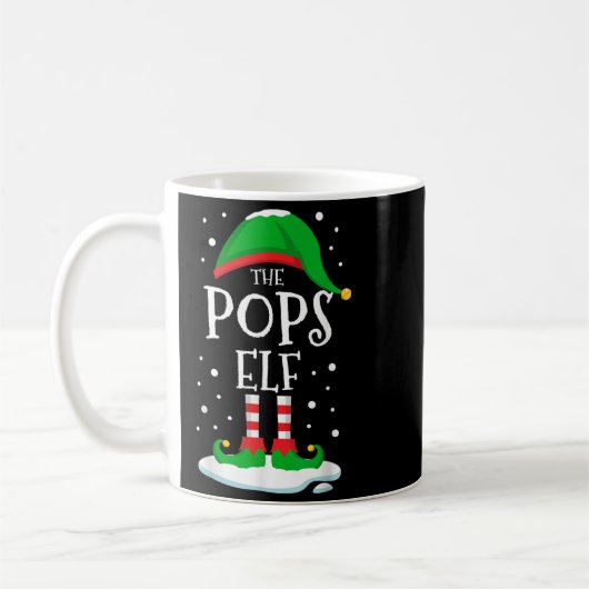 The Ps Elf Christmas Family Matching Xmas Grandpa Kaffeetasse (Links)