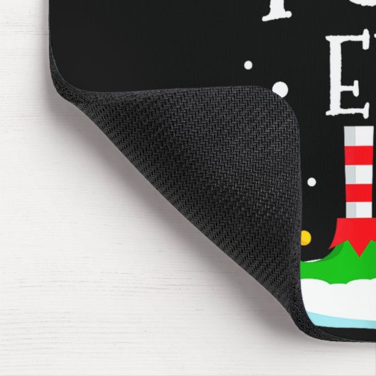 The Ps Elf Christmas Family Matching Xmas Grandpa Mousepad (Ecke)