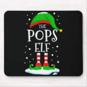 The Ps Elf Christmas Family Matching Xmas Grandpa Mousepad (Vorne)