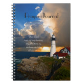 The Psalm 18:28 Lighthouse Prayer Journal Notizblock (Vorderseite)