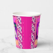 The PSY Kat / The Psychic Cat (by ACCI) Paper Cup Pappbecher (Rechts)