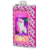 The PSY Kat / The Psychic Cat (von ACCI) Flachmann (Links)