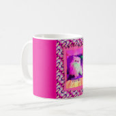 The PSY Kat / The Psychic Cat (von ACCI) Kaffeetasse (Vorderseite Links)