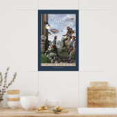 The Public Library - Right Panel (20x30") Poster (Küche)