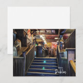 The Pubs of Dublin-Ireland Postkarte (Vorne/Hinten)