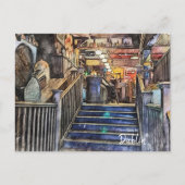 The Pubs of Dublin-Ireland Postkarte (Vorderseite)