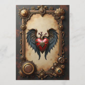 The pulsating heart of mechanics, menükarte (Rückseite)