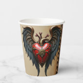 The pulsating heart of mechanics, pappbecher (Rückseite)