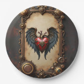 The pulsating heart of mechanics, pappteller (Vorderseite)