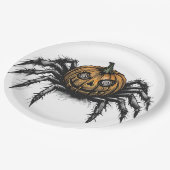 The Pumpkin-Headed Crawler Pappteller (Schrägansicht)