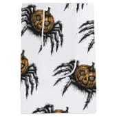 The Pumpkin-Headed Crawler Pattern Mittlere Geschenktüte (Rückseite)