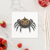The Pumpkin-Headed Crawler Serviette (Beispiel)