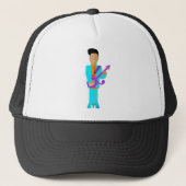 The Purple Pixie – Foam Trucker Hat Truckerkappe (Vorderseite)