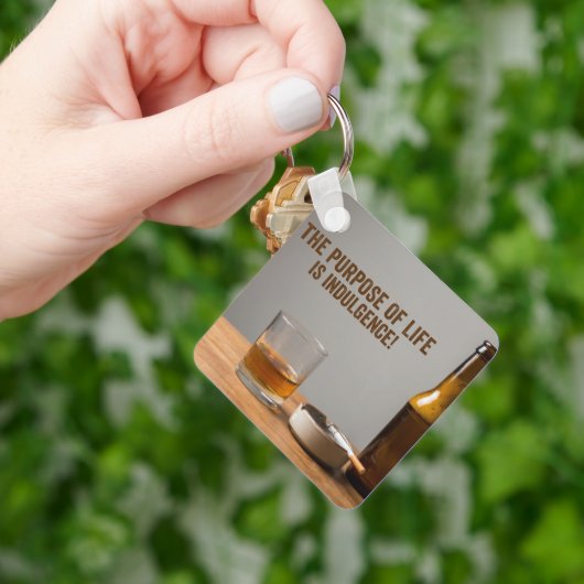 The Purpose of Life is Indulgence Schlüsselanhänger (Hand)