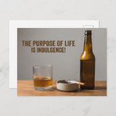 The Purpose of Life Postkarte (Vorne/Hinten)