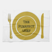The Purrfect Chef- Funny Kitchen Towels Geschirrtuch (Horizontal)