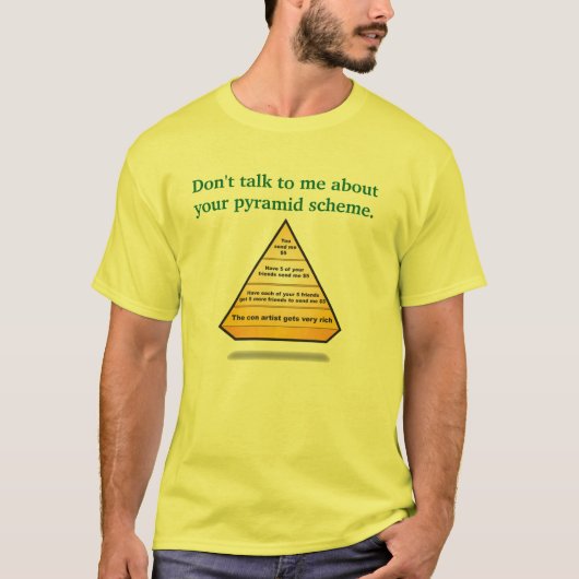 THE-PYRAMID, sprechen nicht mit mir über Ihr T-Shirt (Vorderseite)