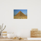 The Pyramids of Giza, which are alomost 5000 Poster (Küche)