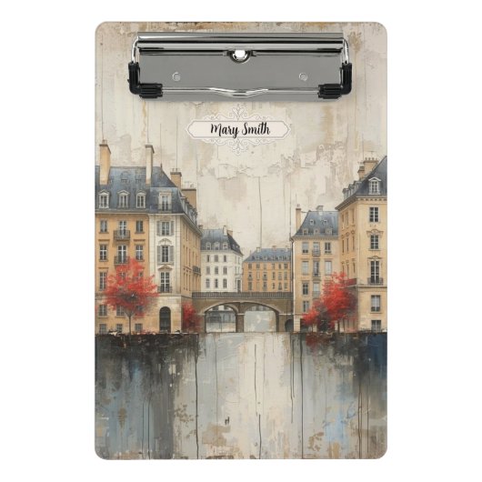 The Quarters Design 01  Mini Klemmbrett (Vorderseite)