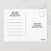 The Quarters Design 01 Postkarte (Rückseite)