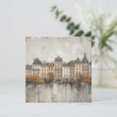 The Quarters Design 03 - Flat Card (Stehend Vorderseite)