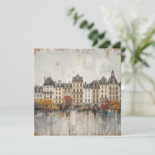 The Quarters Design 03 - Flat Card (Stehend Vorderseite)