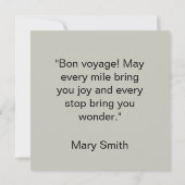 The Quarters Design 03 - Flat Card (Rückseite)