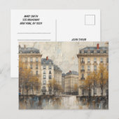 The Quarters Design 03 Postkarte (Vorne/Hinten)