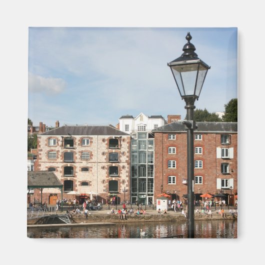 The Quay, Exeter, Devon, UK Magnet (Vorne)
