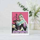 The Queen and The Hookah Postkarte (Stehend Vorderseite)