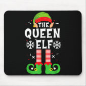 The Queen Elf Christmas Family Matching Pajamas Qu Mousepad (Vorne)