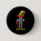 The Queen Elf Family Matching Christmas 2023 Button (Vorderseite)