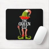 The Queen Elf Family Matching Christmas 2023 Mousepad (Mit Mouse)