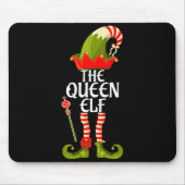 The Queen Elf Family Matching Christmas 2023 Mousepad (Vorne)