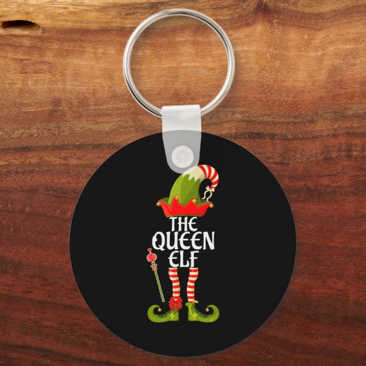 The Queen Elf Family Matching Christmas 2023  Schlüsselanhänger (Vorderseite)