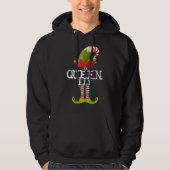 The Queen Elf Funny Weihnachtsgeschenke Matching F Hoodie (Vorderseite)
