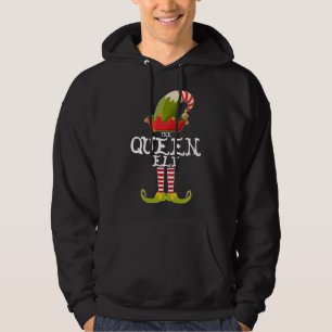 The Queen Elf Funny Weihnachtsgeschenke Matching F Hoodie