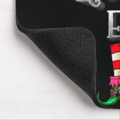 The Queen Elf Shirt Matching Family Christmas Elf Mousepad (Ecke)