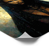 The Queen Fantasy Scifi Art Poster (Ecke)