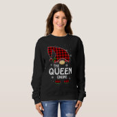 The Queen Gnome Matching Family Group Christmas Pa Sweatshirt (Vorne ganz)