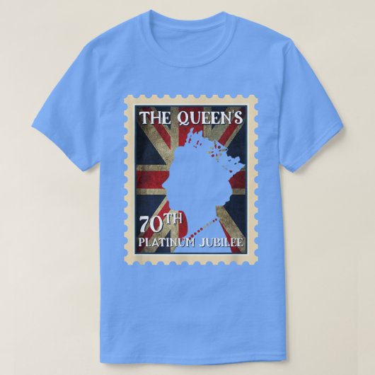 The Queen is Platinum Jubilee 20221952 UK British  T-Shirt (Design vorne)
