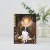 The Queen - Japanisches Kinn 3 Postkarte (Stehend Vorderseite)