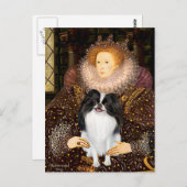 The Queen - Japanisches Kinn 3 Postkarte (Vorne/Hinten)