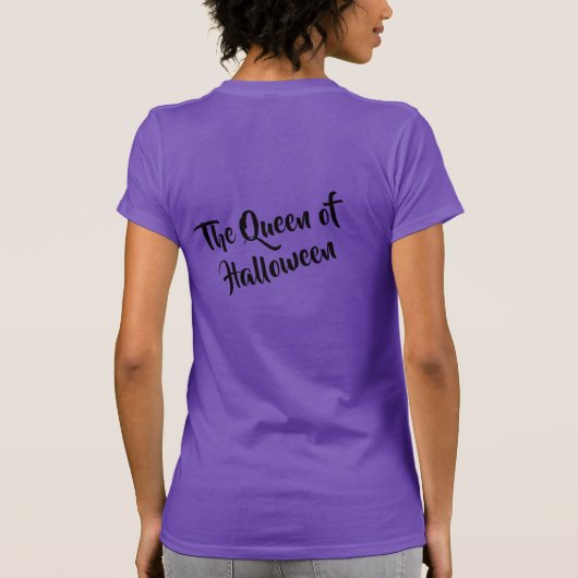The Queen of Halloween T-Shirt (Rückseite)