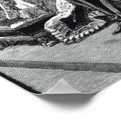 The Queen Opening Parliament in 1846 Poster (Ecke)