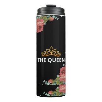 THE QUEEN Wasserflasche Thermosbecher
