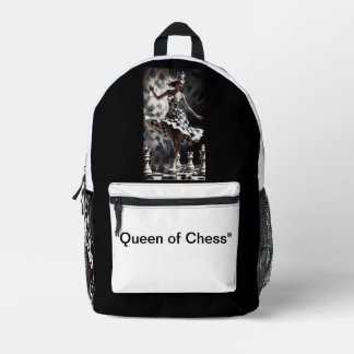 "The Queen's Gambit: Schach Fantasy Backpack" Bedruckter Rucksack
