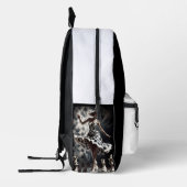 "The Queen's Gambit: Schach Fantasy Backpack" Bedruckter Rucksack (Links)