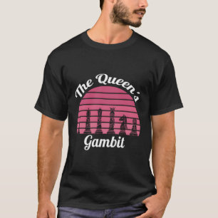 The Queen's Gambit Sunset 2020 Gift Opening Schach T-Shirt